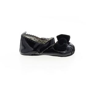 Carter's Black Patent Mary Jane Slippers Size 3.